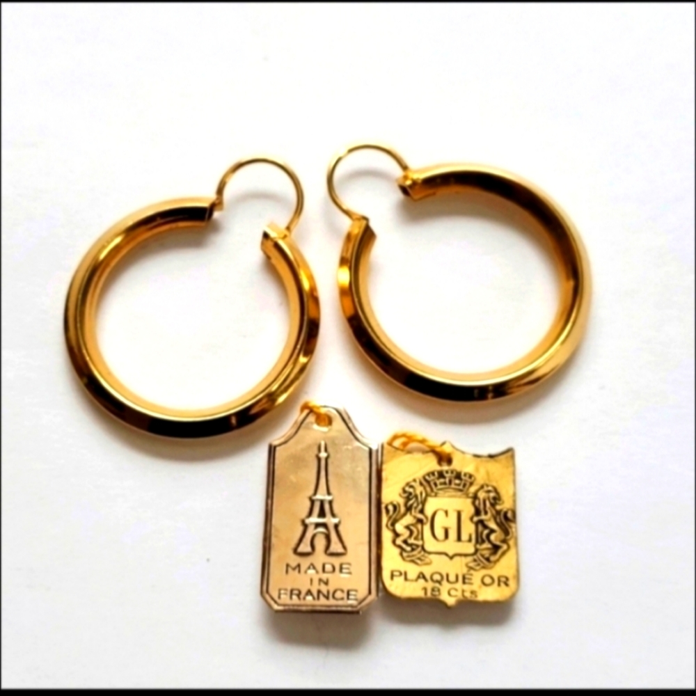 Gold Hoop Earrings